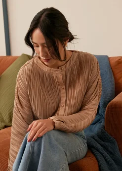 Love, Bonito Petite-Friendly|Weekend*Relaxed Plisse Crop Jacket