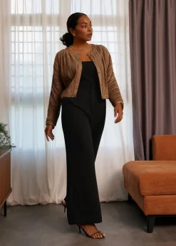 Love, Bonito Petite-Friendly|Weekend*Relaxed Plisse Crop Jacket