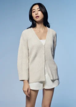 Love, Bonito Weekend|Cardigans & Sweaters*Relaxed Ribbed Knit Cardigan