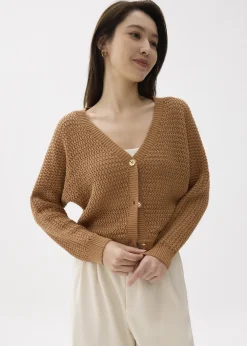 Love, Bonito Weekend|Vacation*Relaxed V-neck Knit Cardigan