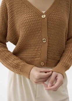 Love, Bonito Weekend|Vacation*Relaxed V-neck Knit Cardigan