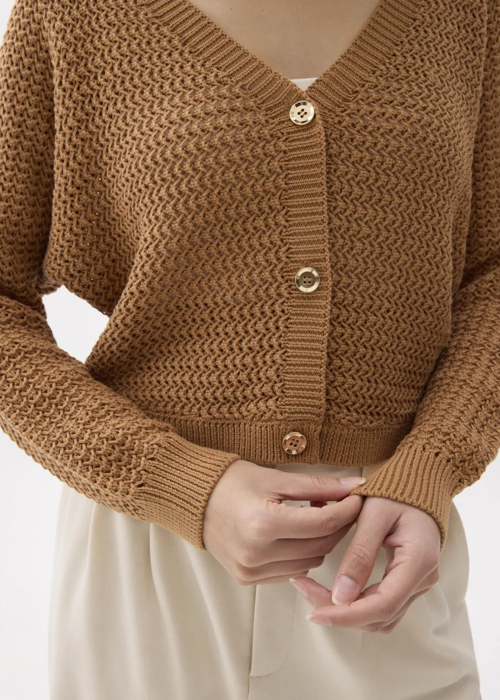 Love, Bonito Weekend|Vacation*Relaxed V-neck Knit Cardigan