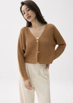 Love, Bonito Weekend|Vacation*Relaxed V-neck Knit Cardigan