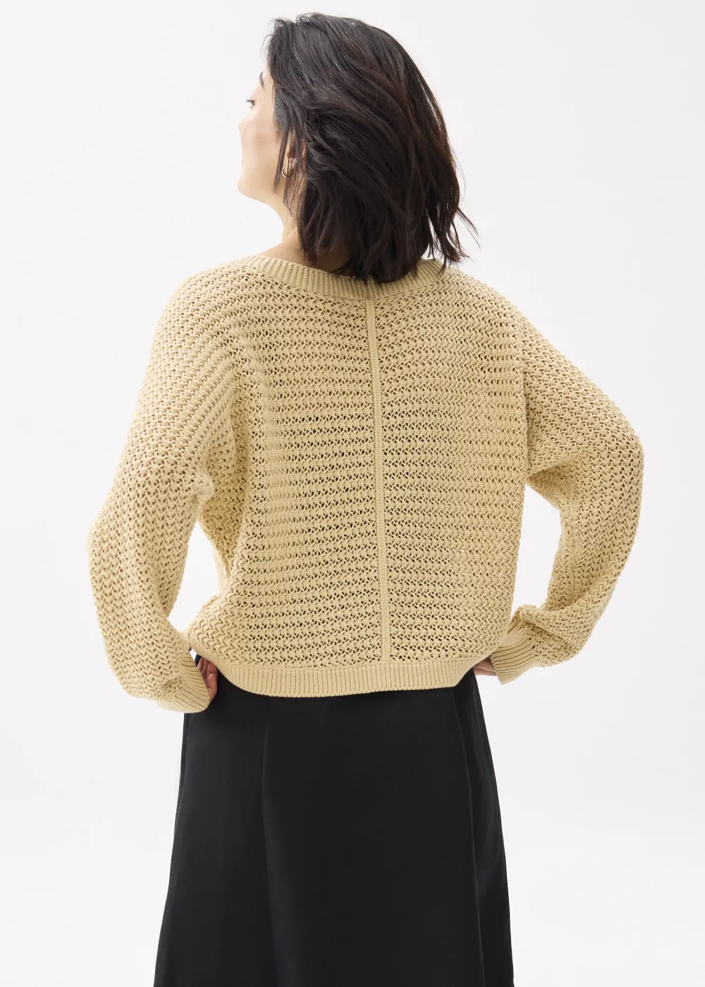 Love, Bonito Weekend|Vacation*Relaxed V-neck Knit Cardigan