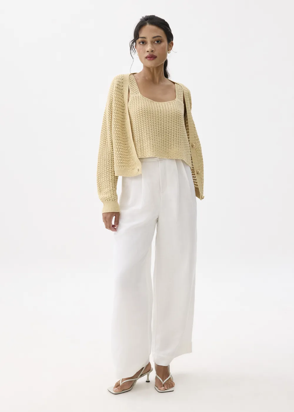 Love, Bonito Weekend|Vacation*Relaxed V-neck Knit Cardigan