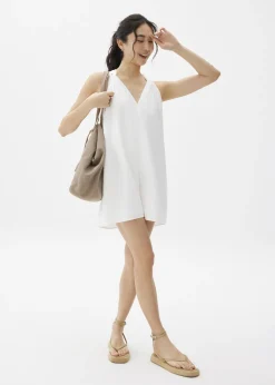 Love, Bonito Weekend|Casual*Relaxed V-neck Romper