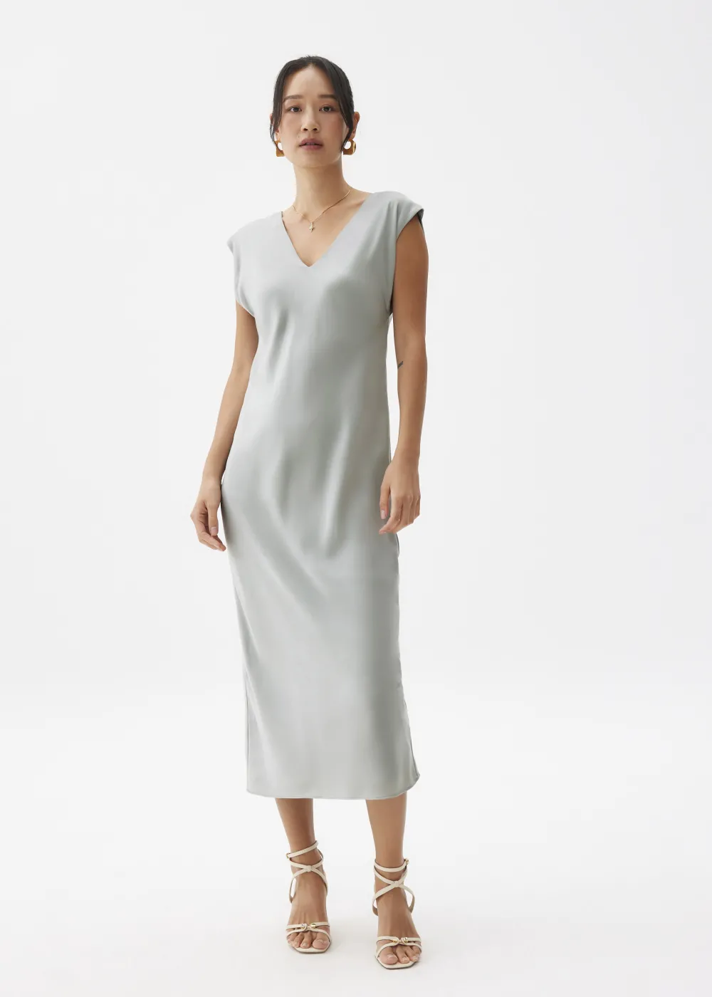 Love, Bonito Party Dresses|Party & Occasions*Reversible Satin Shift Midaxi Dress