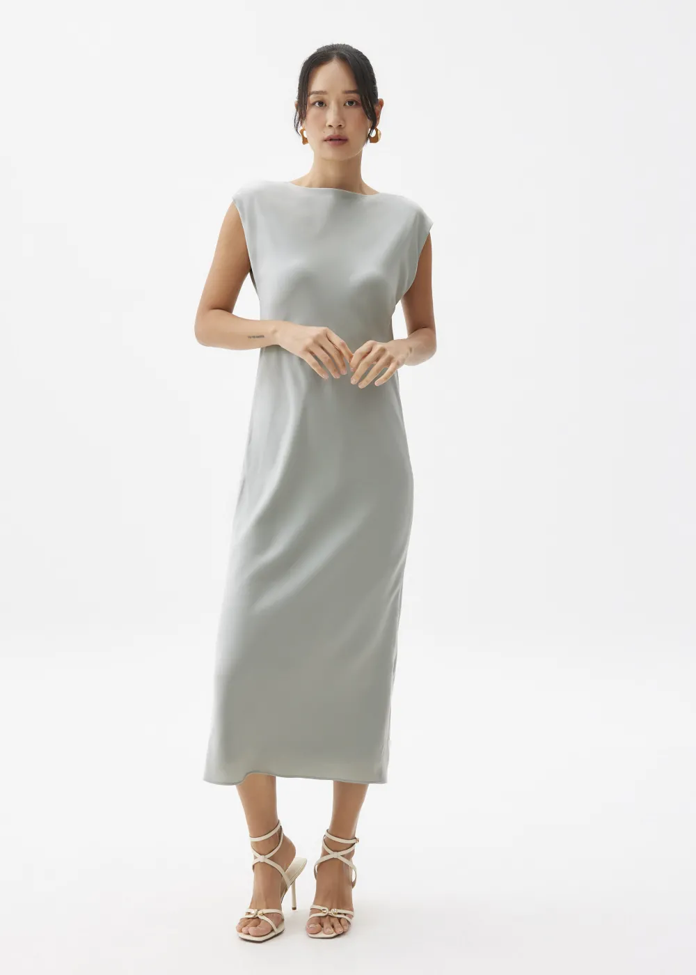 Love, Bonito Party Dresses|Party & Occasions*Reversible Satin Shift Midaxi Dress