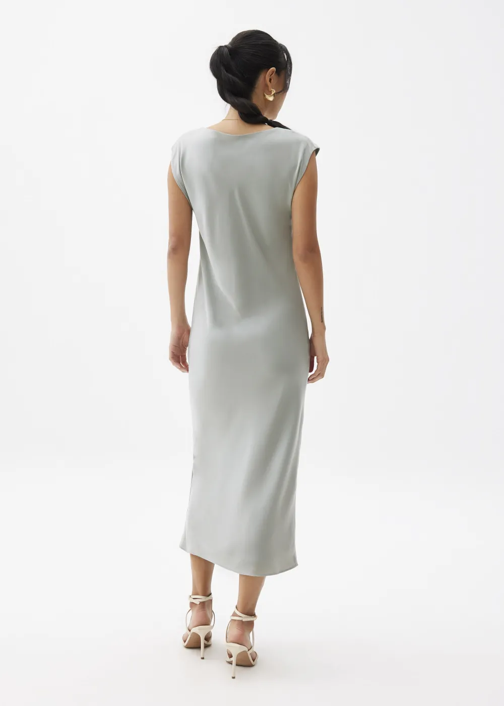 Love, Bonito Party Dresses|Party & Occasions*Reversible Satin Shift Midaxi Dress