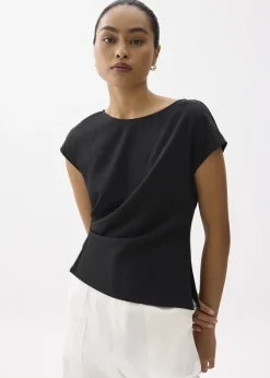 Love, Bonito Work Tops|Blouses & Shirts*Rhea Boat Neck Drape Blouse