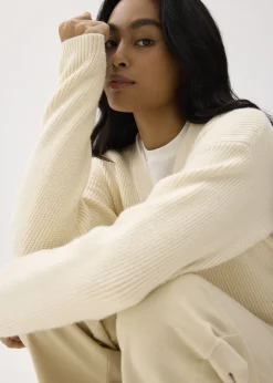 Love, Bonito Weekend|Cardigans & Sweaters*Ribbed V-neck Knit Cardigan