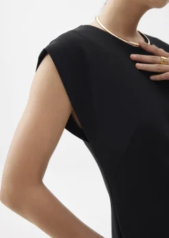 Love, Bonito Weekend Dresses|Work Dresses*Round Neck Column Midi Dress