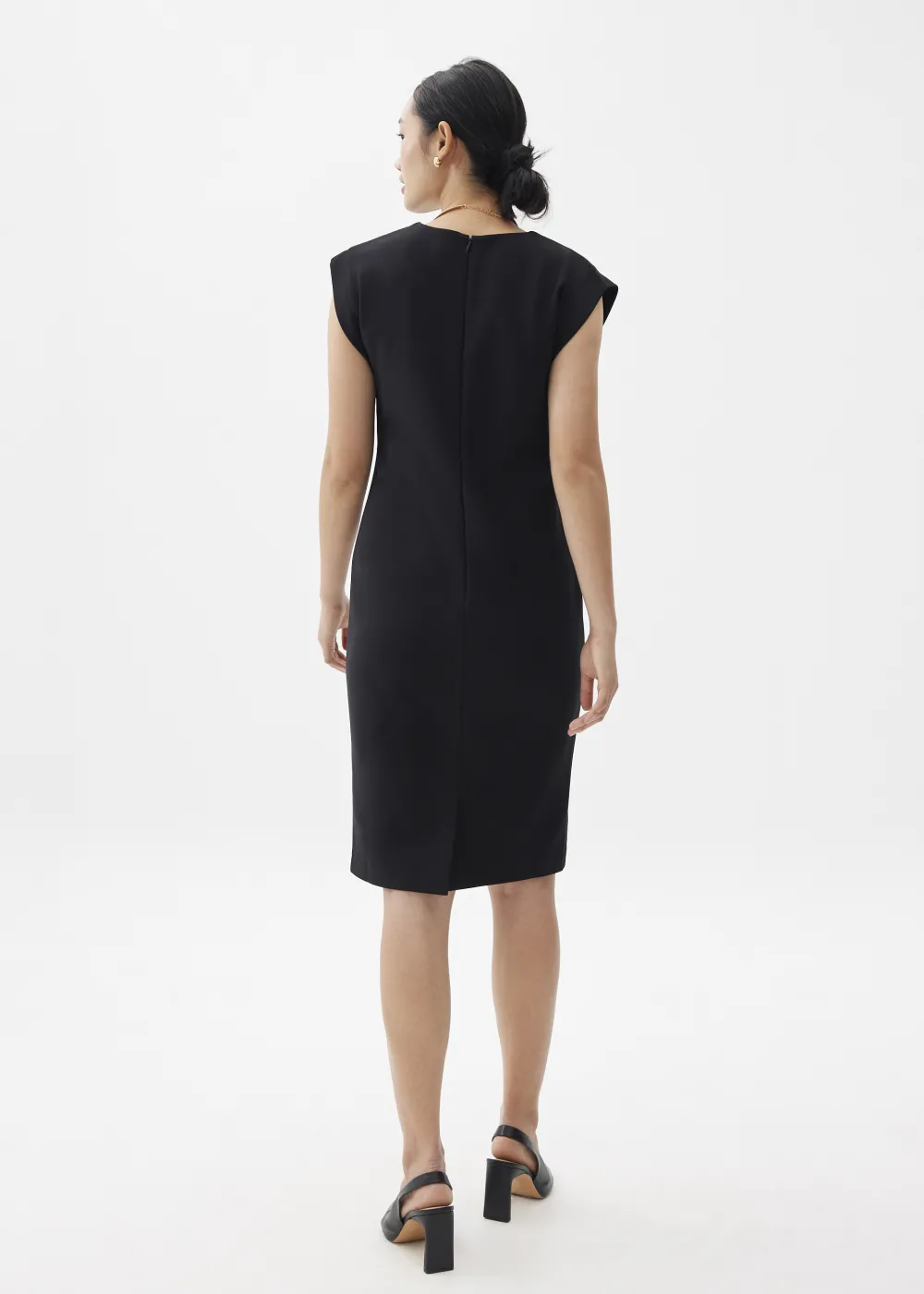 Love, Bonito Weekend Dresses|Work Dresses*Round Neck Column Midi Dress