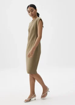 Love, Bonito Weekend Dresses|Work Dresses*Round Neck Column Midi Dress