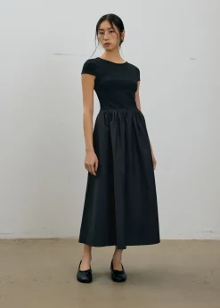 Love, Bonito Weekend|Casual*Round Neck Fit & Flare Midaxi Dress