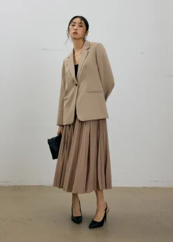 Love, Bonito Work|Blazers & Jackets*RuchedReady® Aika Lightweight Classic Shoulder Padded Blazer