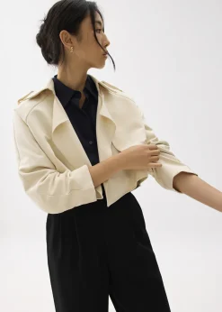 Love, Bonito Weekend|Blazers & Jackets*RuchedReady® Collared Boxy Crop Jacket