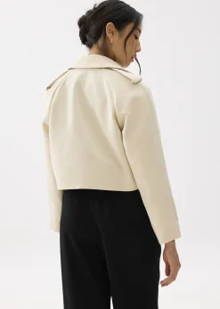 Love, Bonito Weekend|Blazers & Jackets*RuchedReady® Collared Boxy Crop Jacket