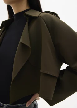 Love, Bonito Weekend|Blazers & Jackets*RuchedReady® Collared Boxy Crop Jacket