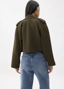 Love, Bonito Weekend|Blazers & Jackets*RuchedReady® Collared Boxy Crop Jacket