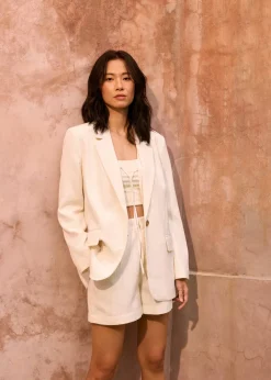 Love, Bonito Work|Blazers & Jackets*RuchedReady® Rachel Summer Textured Blazer