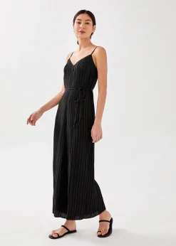 Love, Bonito Straight|Party & Occasions*Sabine Pleat Wide Leg Jumpsuit