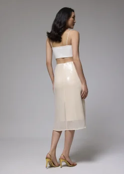 Love, Bonito Party & Occasions|Skirts*Sequin High Waist Column Midi Skirt