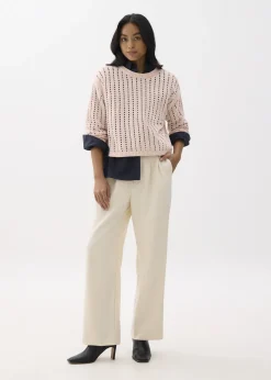 Love, Bonito Weekend|Cardigans & Sweaters*Sheer Pointelle Knit Sweater