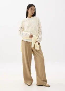 Love, Bonito Weekend|Cardigans & Sweaters*Sheer Pointelle Knit Sweater