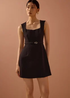 Love, Bonito Dresses*Sitti Belted A-Line Mini Dress