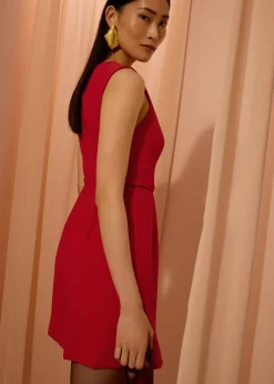 Love, Bonito Dresses*Sitti Belted A-Line Mini Dress