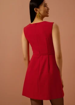 Love, Bonito Dresses*Sitti Belted A-Line Mini Dress