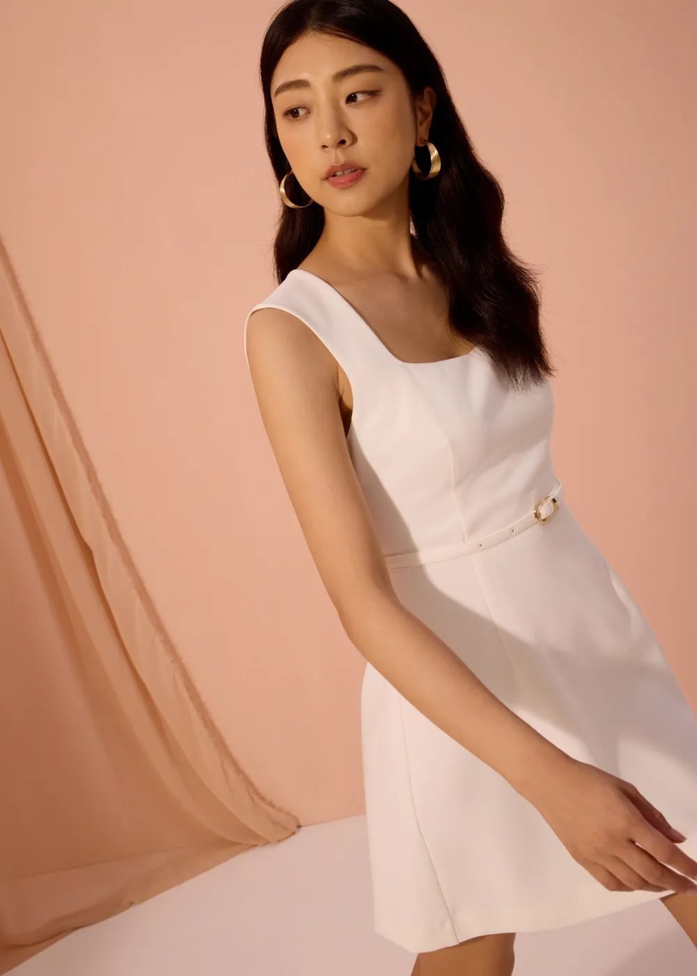 Love, Bonito Dresses*Sitti Belted A-Line Mini Dress