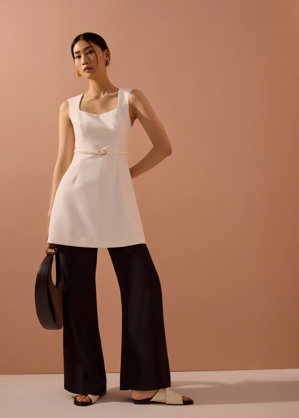 Love, Bonito Dresses*Sitti Belted A-Line Mini Dress
