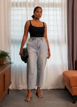 Love, Bonito Weekend & Vacation Pants|Casual Pants*Sloane Elastic Paperbag Jeans