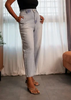 Love, Bonito Weekend & Vacation Pants|Casual Pants*Sloane Elastic Paperbag Jeans