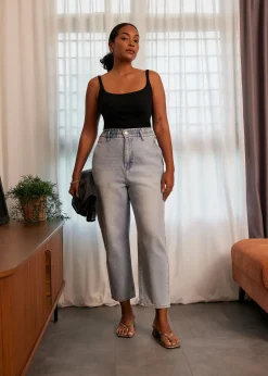 Love, Bonito Weekend & Vacation Pants|Casual Pants*Sloane Elastic Paperbag Jeans