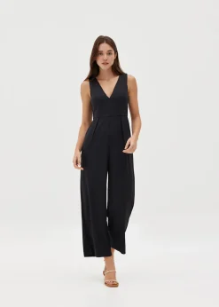 Love, Bonito Straight|Party & Occasions*Sofi Padded Plunge Straight Leg Jumpsuit