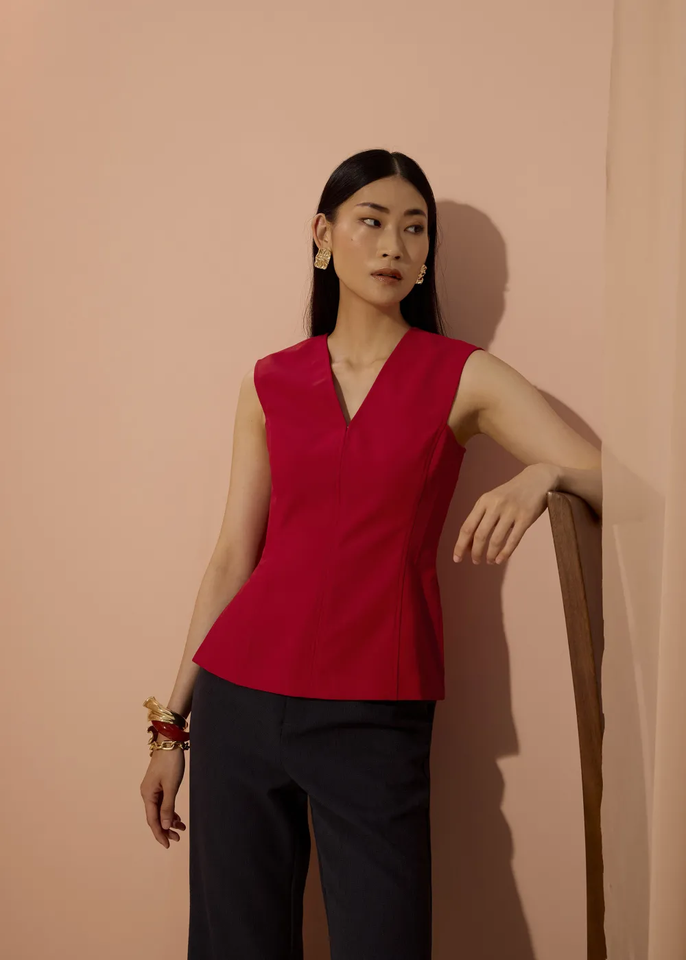 Love, Bonito Tops*Sofi V-neck Top