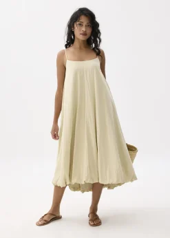 Love, Bonito Weekend Dresses|Weekend*Straight Neck Bubble Midaxi Dress