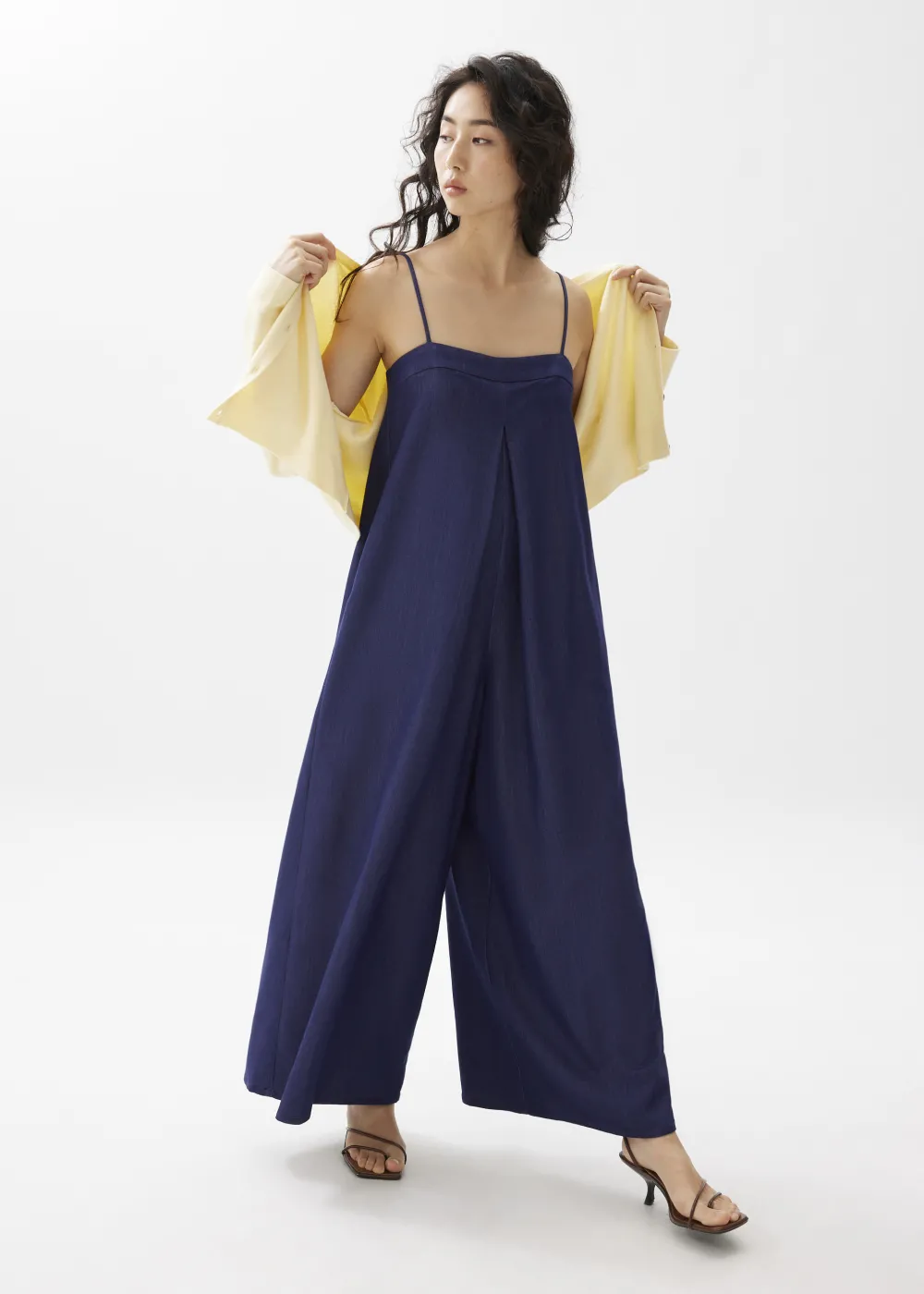 Love, Bonito Weekend|Jumpsuits & Rompers*Straight Neck Wide Leg Jumpsuit