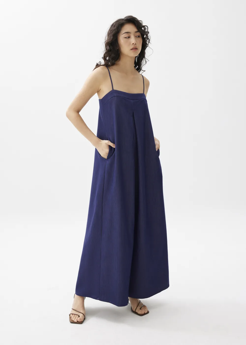 Love, Bonito Weekend|Jumpsuits & Rompers*Straight Neck Wide Leg Jumpsuit