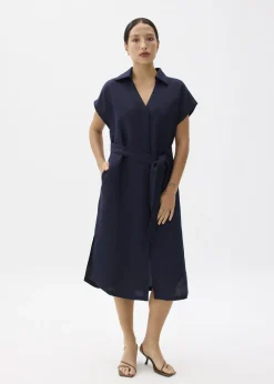 Love, Bonito Weekend Dresses|Work Dresses*Suri Classic Linen Belted Shirt Dress