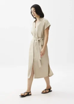 Love, Bonito Weekend Dresses|Work Dresses*Suri Classic Linen Belted Shirt Dress