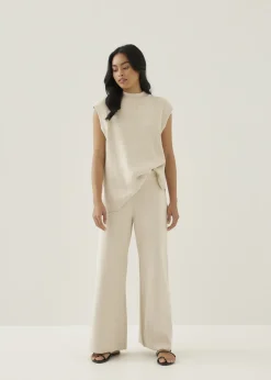 Love, Bonito Weekend & Vacation Pants*Taniya Knit Flare Pants