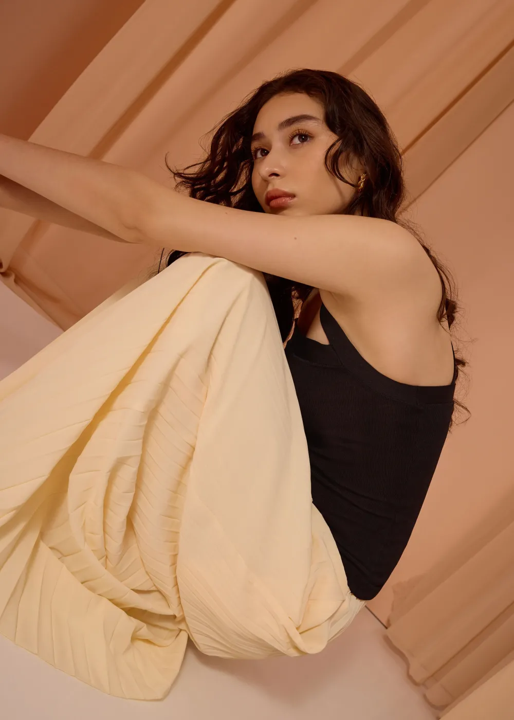 Love, Bonito Staples|Weekend*Tola Knit Cross Back Tank Top