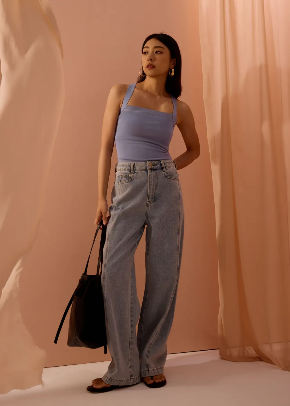 Love, Bonito Staples|Weekend*Tola Knit Cross Back Tank Top