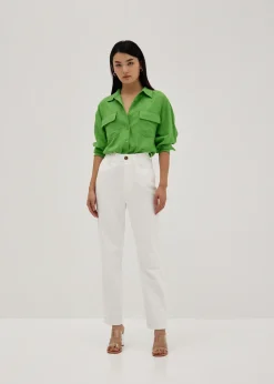 Love, Bonito Casual Pants|Straight*Tonie Denim Straight Leg Pants