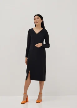 Love, Bonito Work Dresses*Tristenne V-neck Column Midi Dress