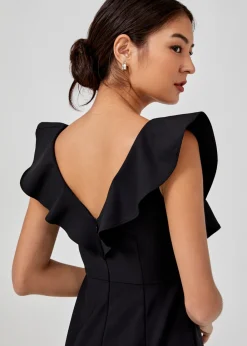 Love, Bonito Work Dresses*Trudy Ruffle Bodycon Midi Dress